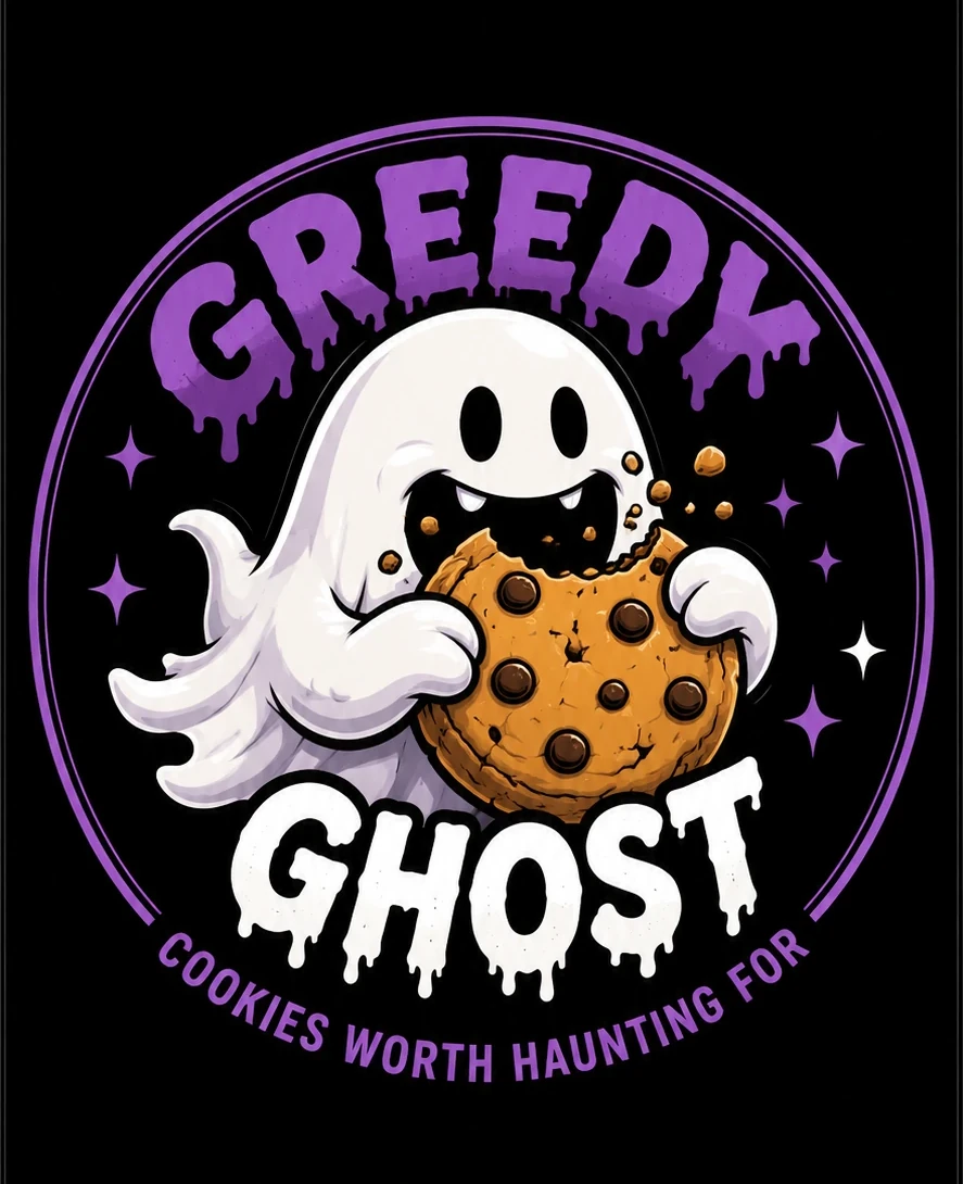 Greedy Ghost mascot
